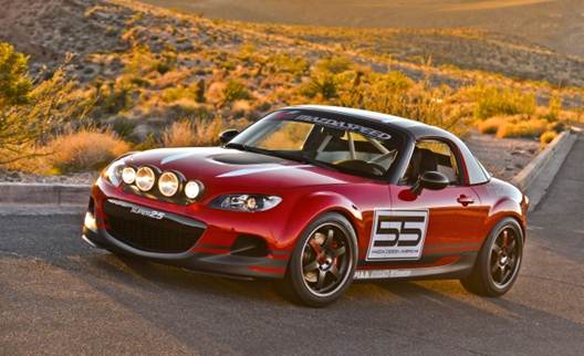 Description: The Super25 is a follow-up or evolution of the Super20 Miata Mazda displayed at the 2011 SEMA Show.