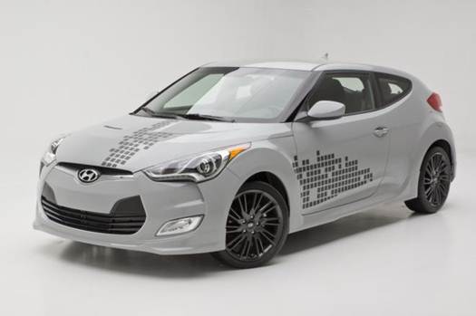 Description: Hyundai proves that SEMA Show cars are not strictly posers as it has approved the RE: MIX Veloster for full production.