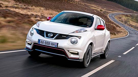 Once you select Sport mode on the NDCS, the Juke’s turbocharged four-pot develops sharp throttle response – provided you’ve got the turbo spinning