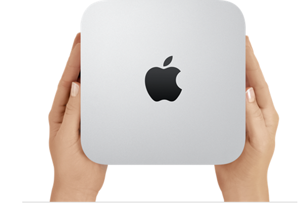Description: Description: Description: Apple has added a Thunderbolt port to its Mac mini desktop, which sports new processors and discrete graphics as well.