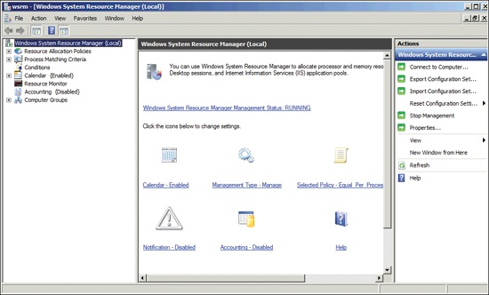Using Windows System Resource Monitor