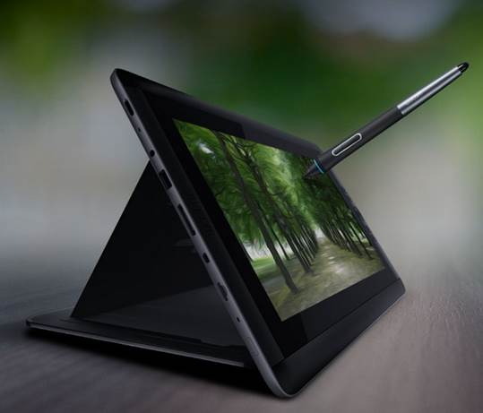 Description: It's really a drawing tablet you'll want to use alongside your laptop