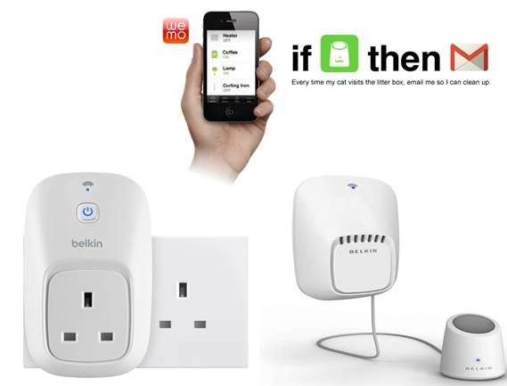 Belkin’s WeMo range of household products is compatible with IFTTT