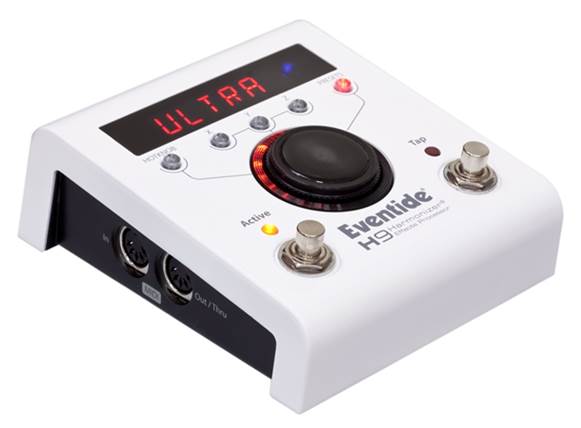 Knowing that too many knobs and buttons overwhelm most of us, Eventide kept it simple with its H9