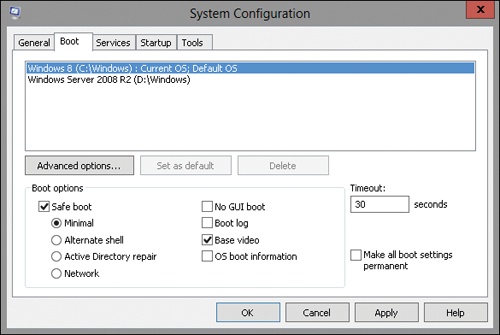 Use the System Configuration utility for troubleshooting.