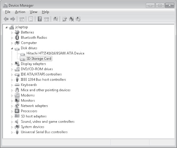 You can access Device Manager in Computer Management.