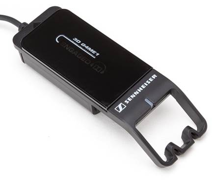Description: Sliding the top face of the USB sound card forward engages Dolby mode