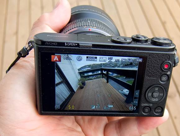 Description: The Lumix GM1 can shoot movies in HD