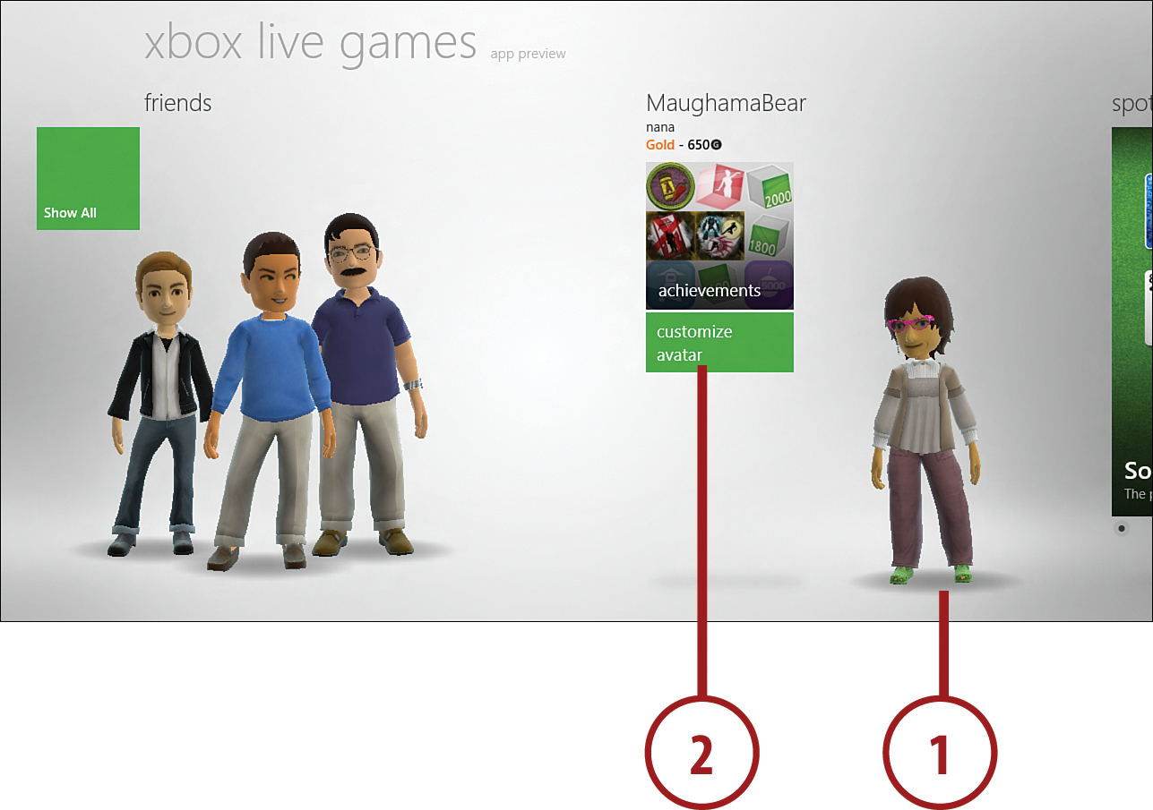 Begraafplaats antenne Begrip Xbox Live Games in Windows 8 : Customizing Your Avatar, Finding and Playing  Your Favorite Games - Windows 7, Windows Vista, Windows XP, Windows Azure,  Windows Server 2008, Windows Server 2003 Tutorials