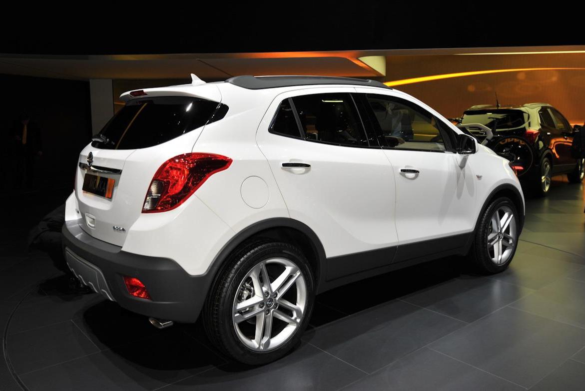 2013 Opel Mokka Rear Design