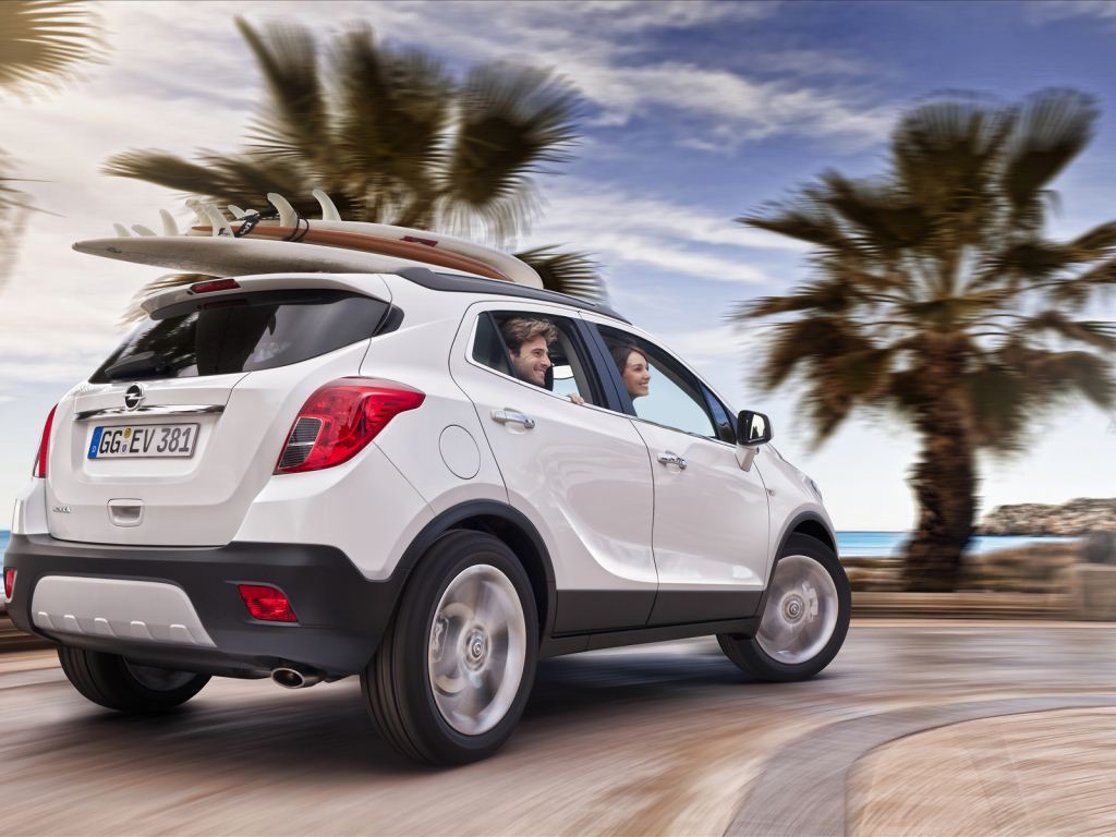 2013 Opel Mokka Rear View Motion