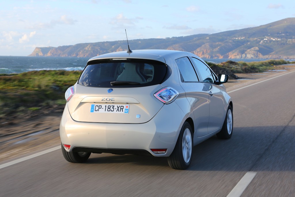 2013 Renault Zoe Rear Side View