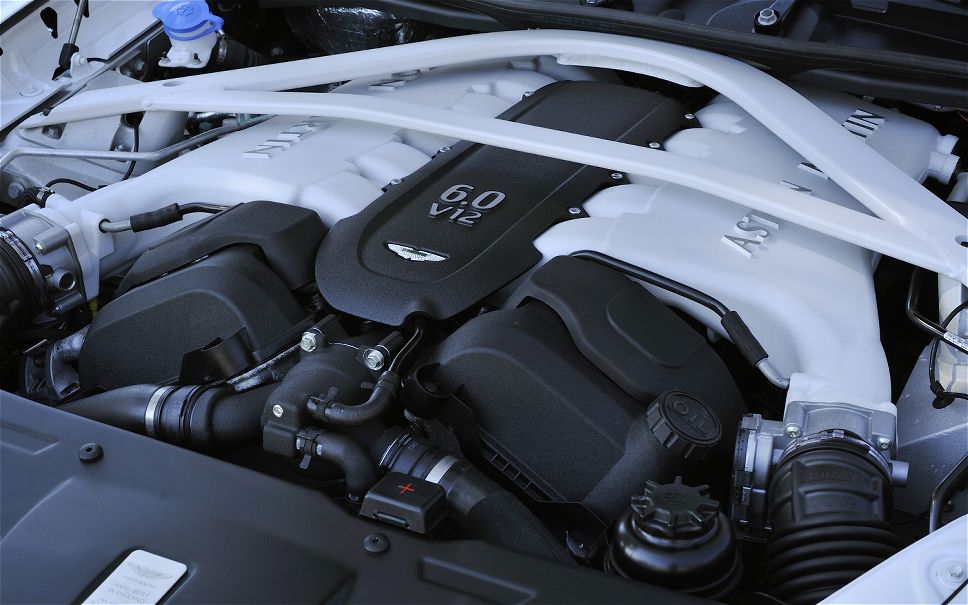 2014 Aston Martin Rapide S Engine View