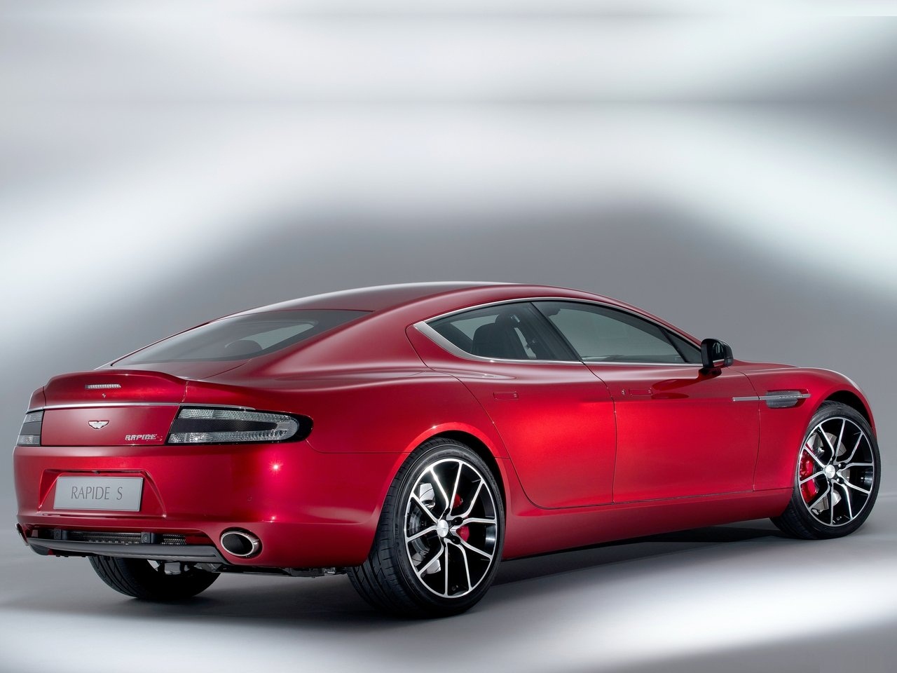 2014 Aston Martin Rapide S Rear Side View