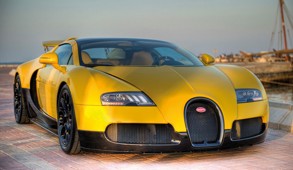 2014 Bugatti Veyron Front Design View