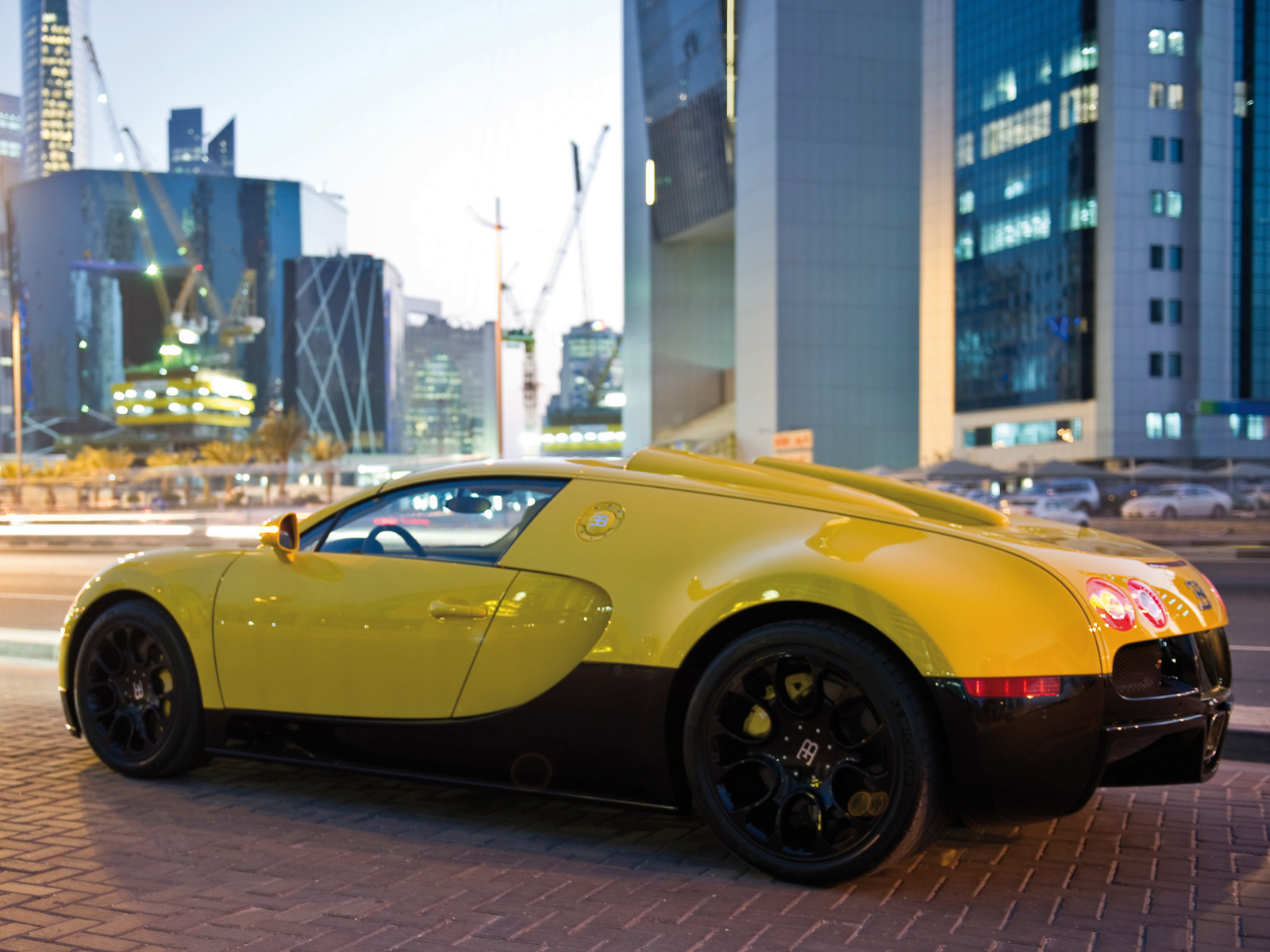 2014 Bugatti Veyron Rear Side View