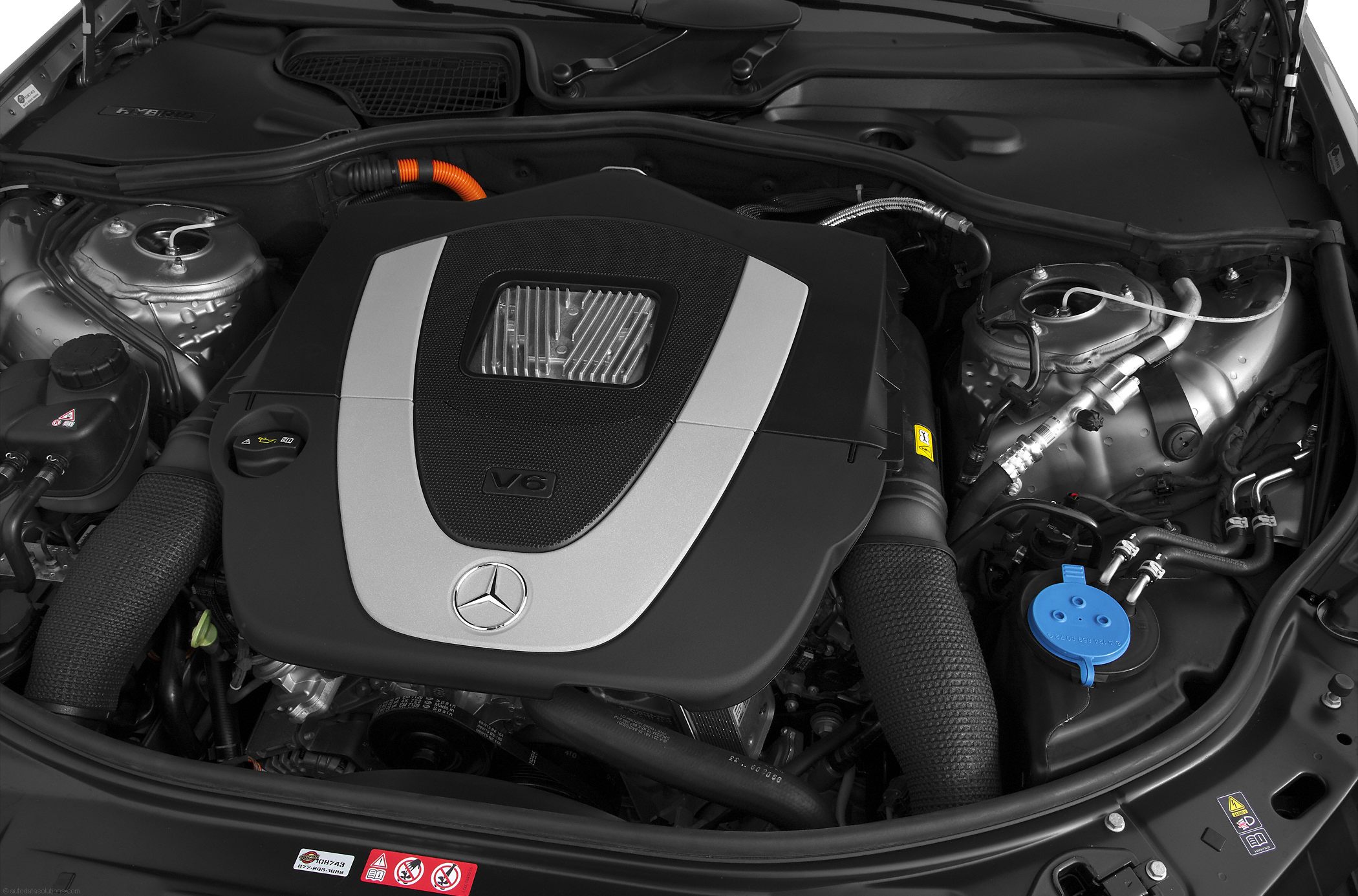 2014 Mercedes Benz S Class Engine View