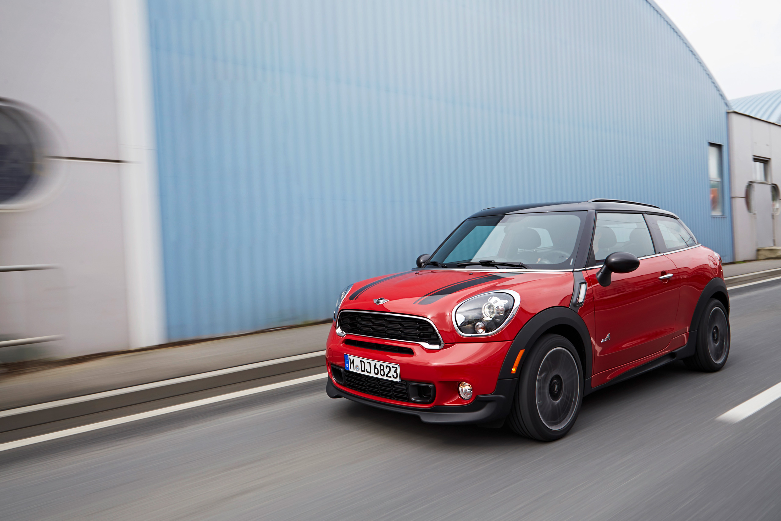 2014 Mini Paceman Front Angle Design