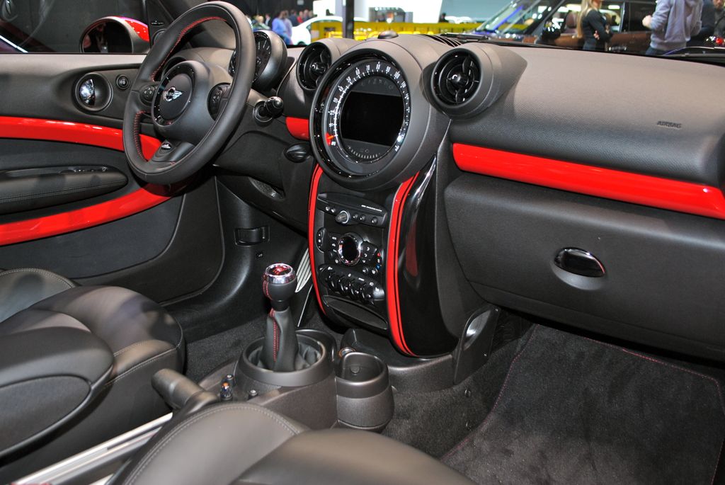 2014 Mini Paceman Interior Design