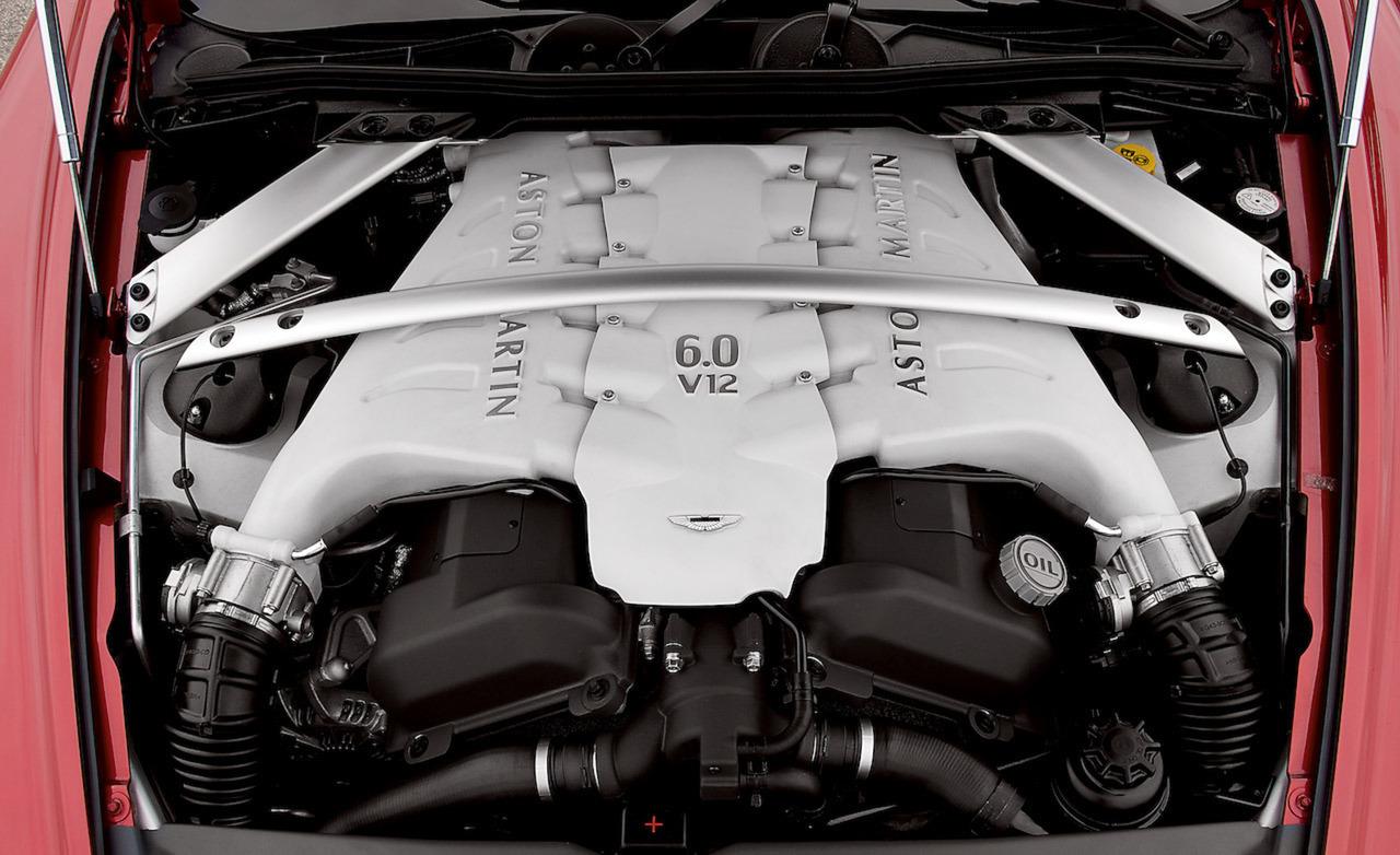 2013 Aston Martin DBS Ultimate Edition Engine View