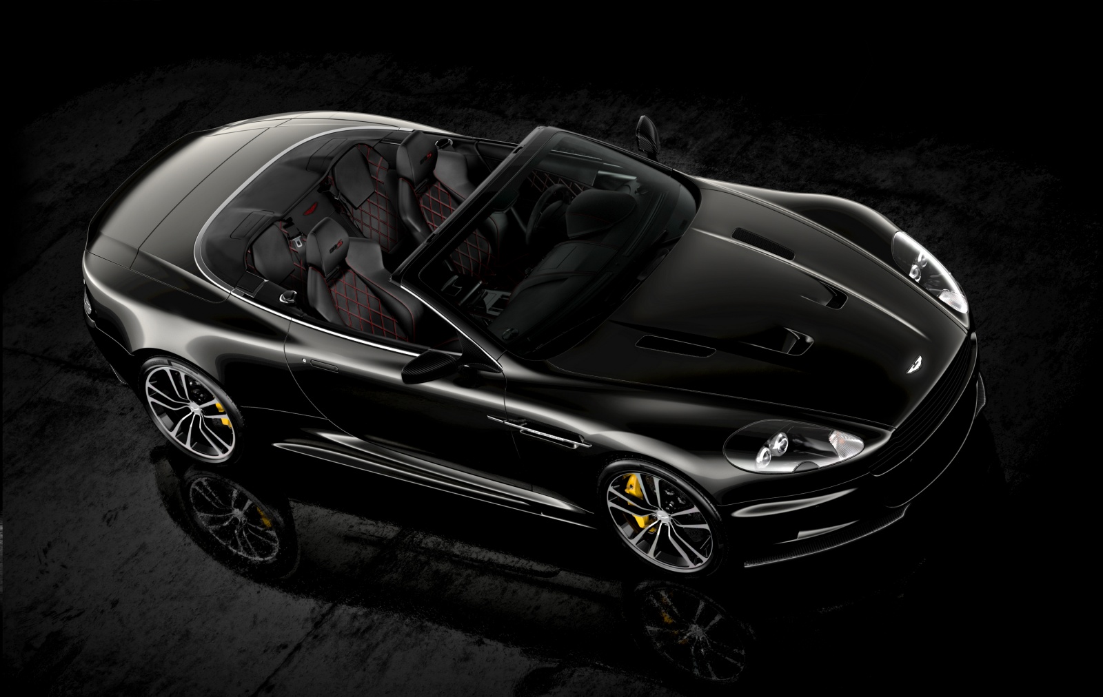 2013 Aston Martin DBS Ultimate Edition Top View