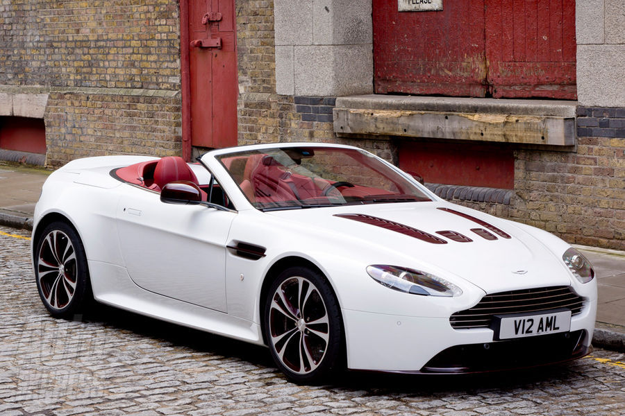 2013 Aston Martin V12 Vantage Roadster Front Angle