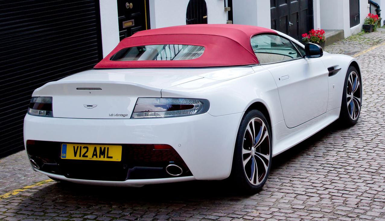 2013 Aston Martin V12 Vantage Roadster Rear