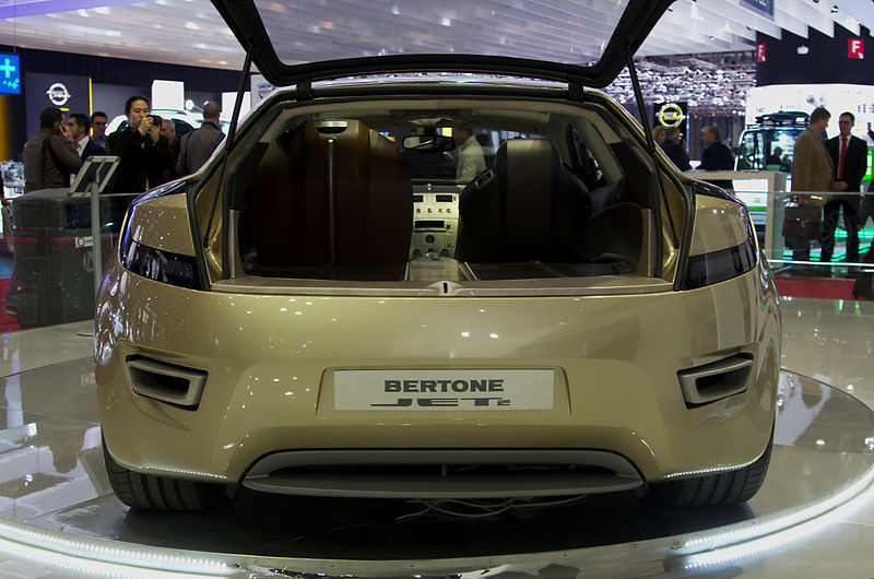 2013 Bertone Jet 2 Concept Rear View