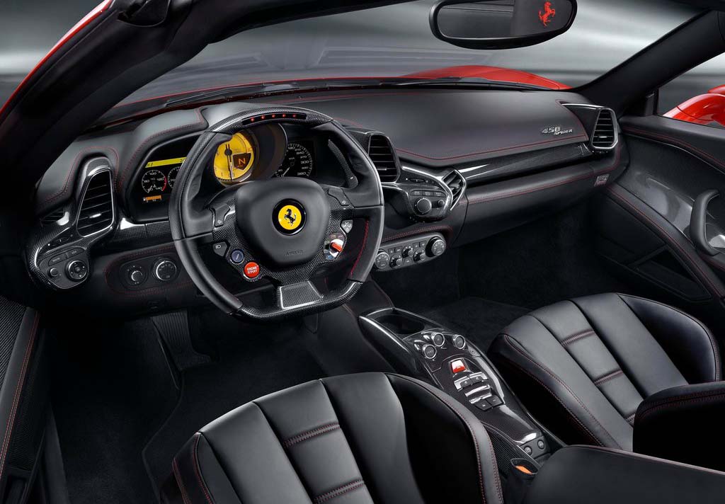 2013 Ferrari 458 Italia Interior Dashboard