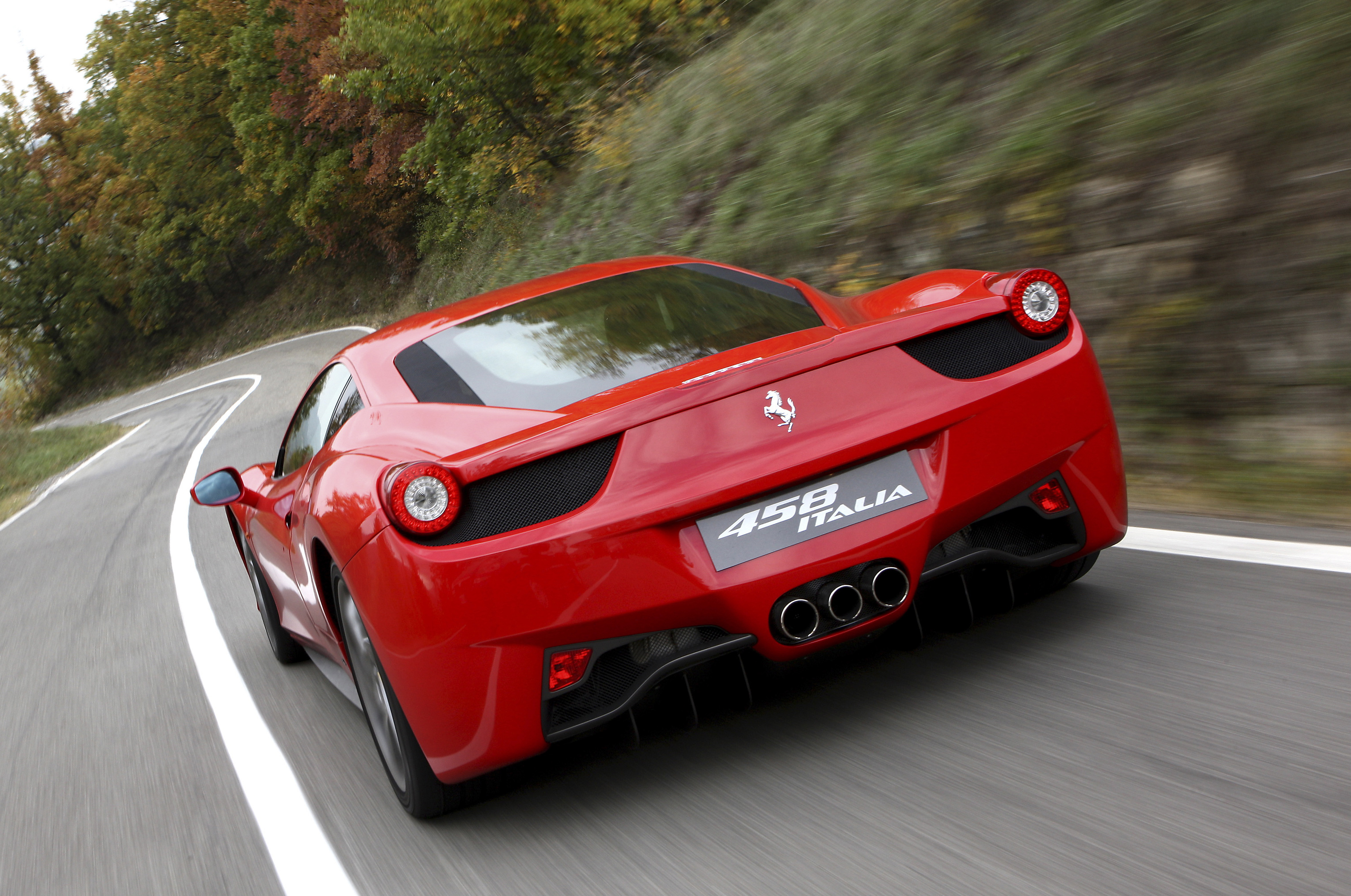 2013 Ferrari 458 Italia Rear Design