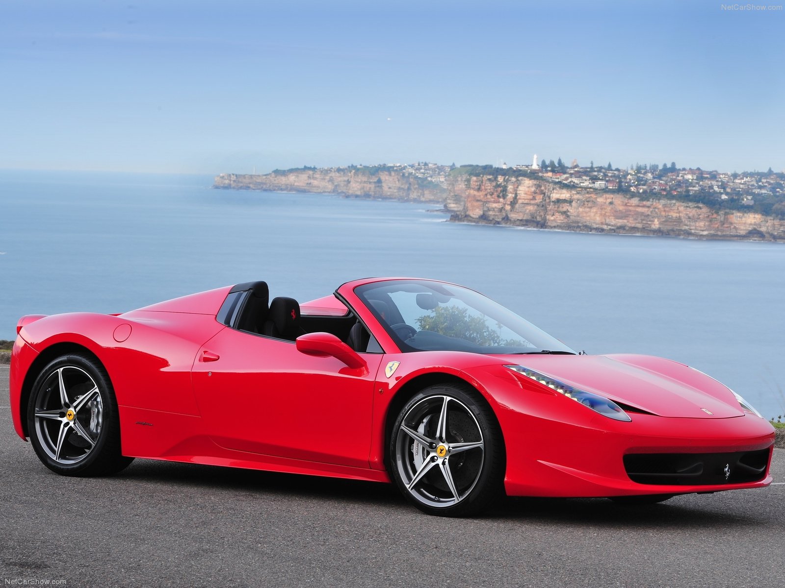 2013 Ferrari 458 Spider Front Angle