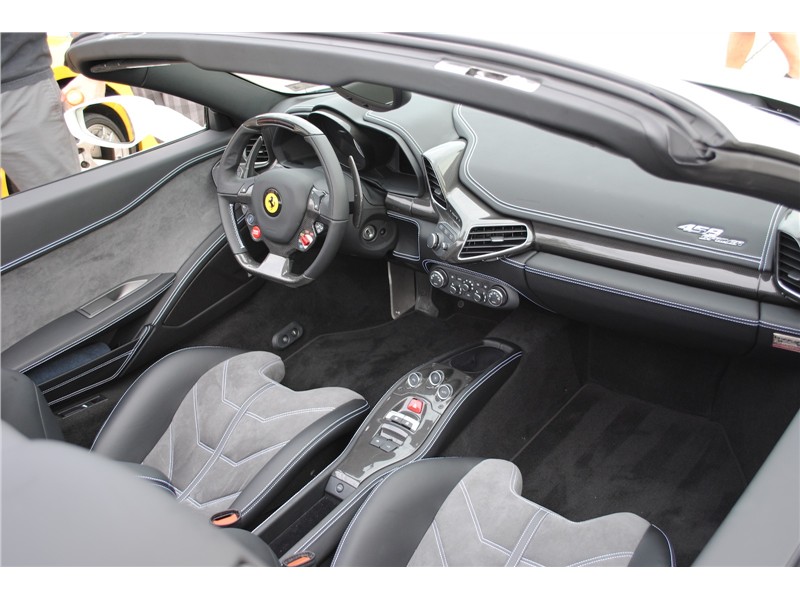 2013 Ferrari 458 Spider Interior Dashboard