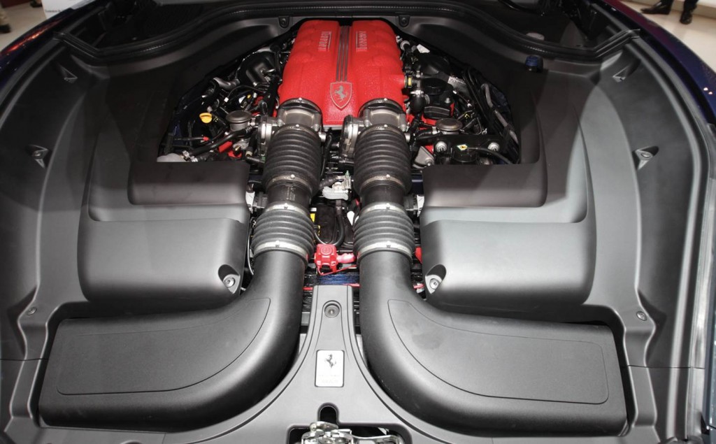 2013 Ferrari California Engine View