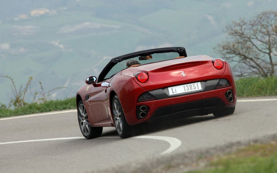 2013 Ferrari California Rear View