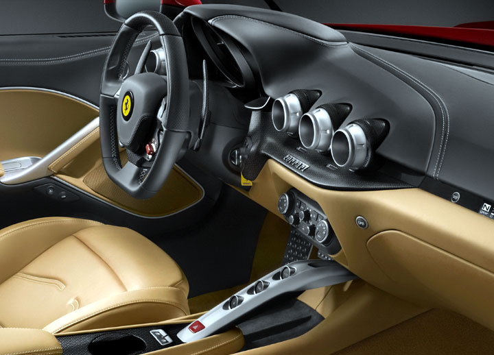 2013 Ferrari F12 Berlinetta Interior Dashboard