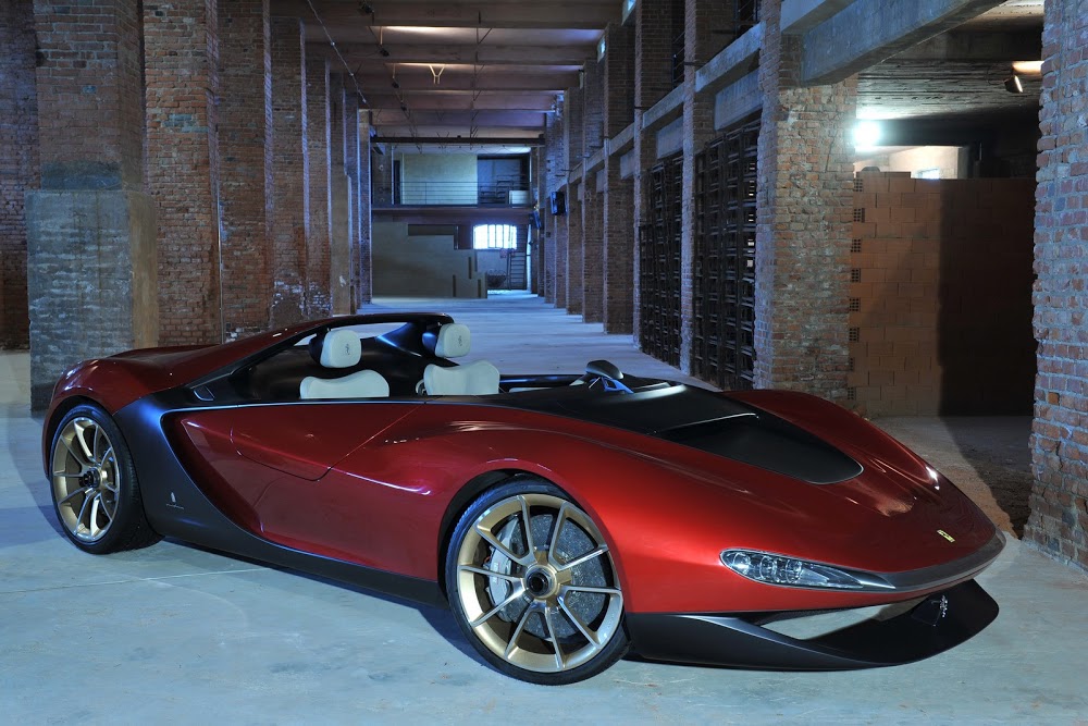 2013 Ferrari Sergio Concept Front