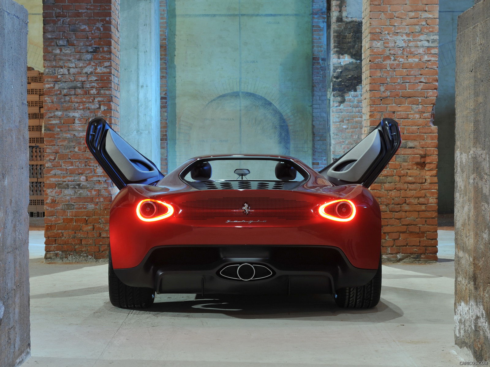 2013 Ferrari Sergio Concept Rear