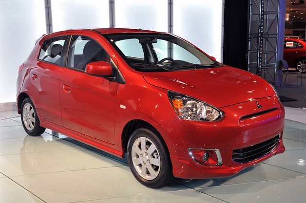 2013 Mitsubishi Mirage Front Look