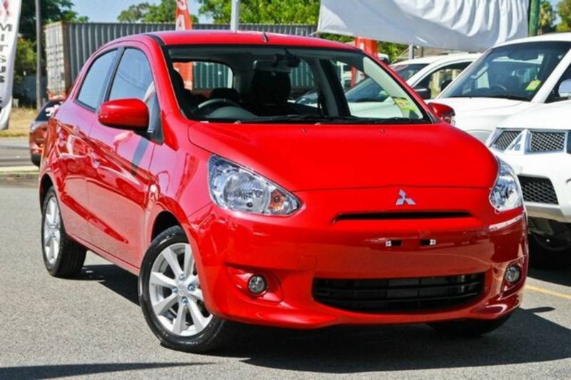 2013 Mitsubishi Mirage Front