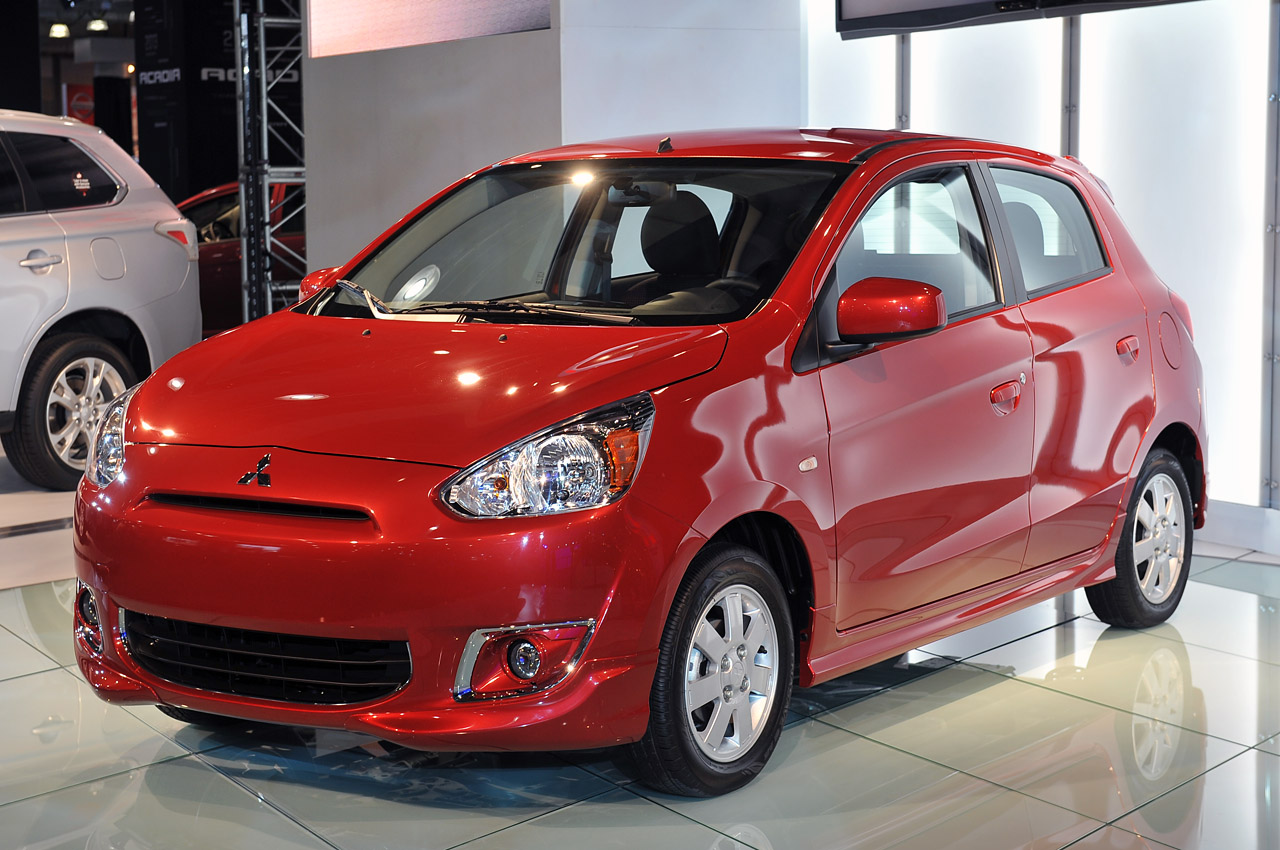 2013 Mitsubishi Mirage Front