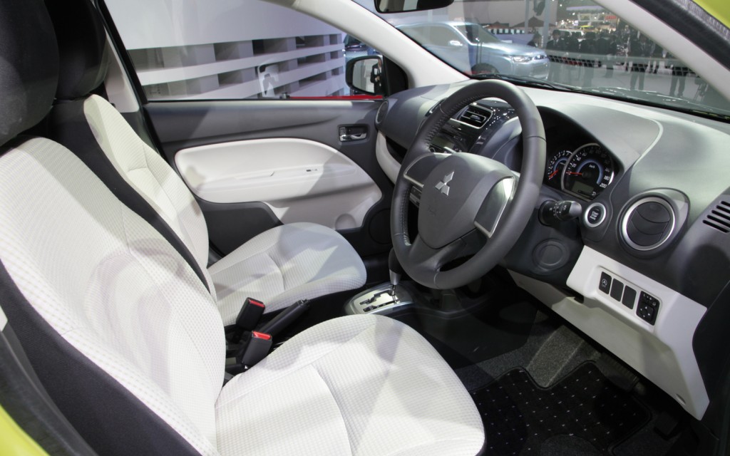 2013 Mitsubishi Mirage Interior View