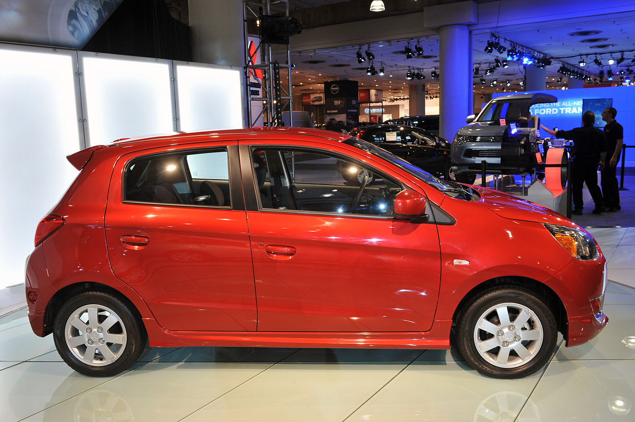 2013 Mitsubishi Mirage Side