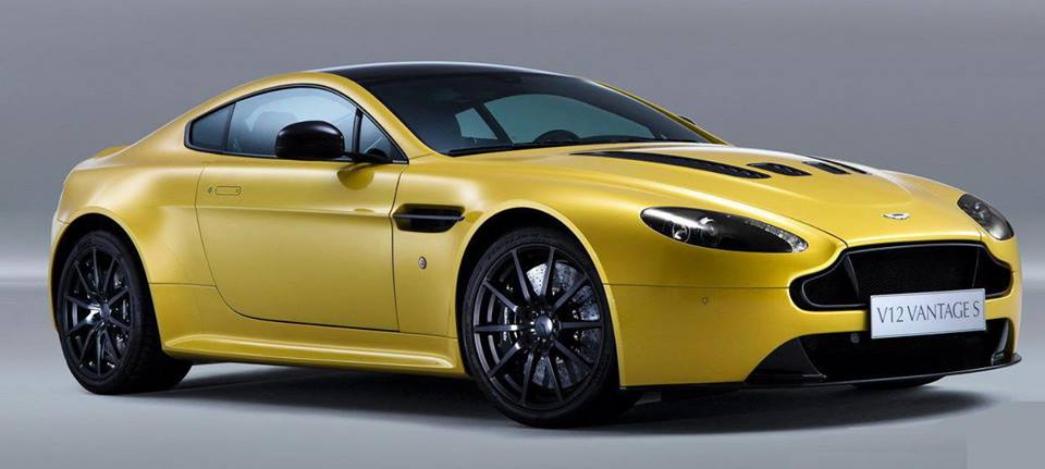 2014 Aston Martin V12 Vantage S Side Angle