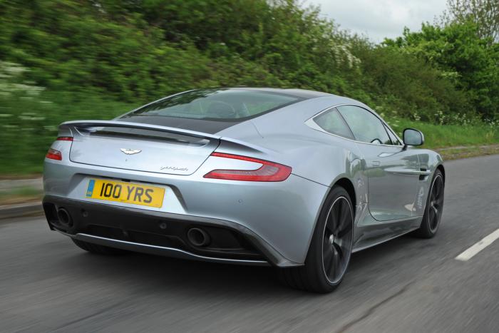 2014 Aston Martin Vanquish Centenary Edition Rear Angle