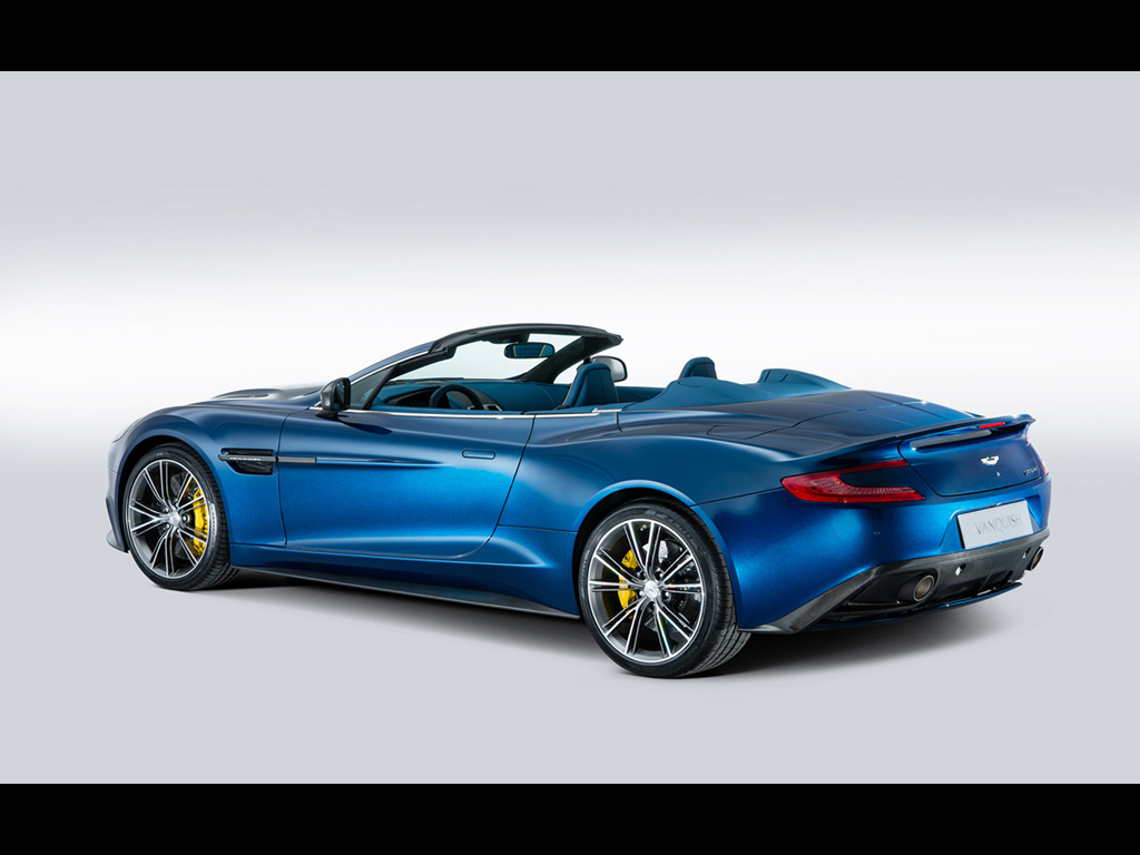 2014 Aston Martin Vanquish Volante Rear View