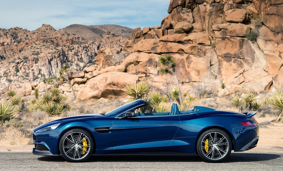 2014 Aston Martin Vanquish Volante Side View