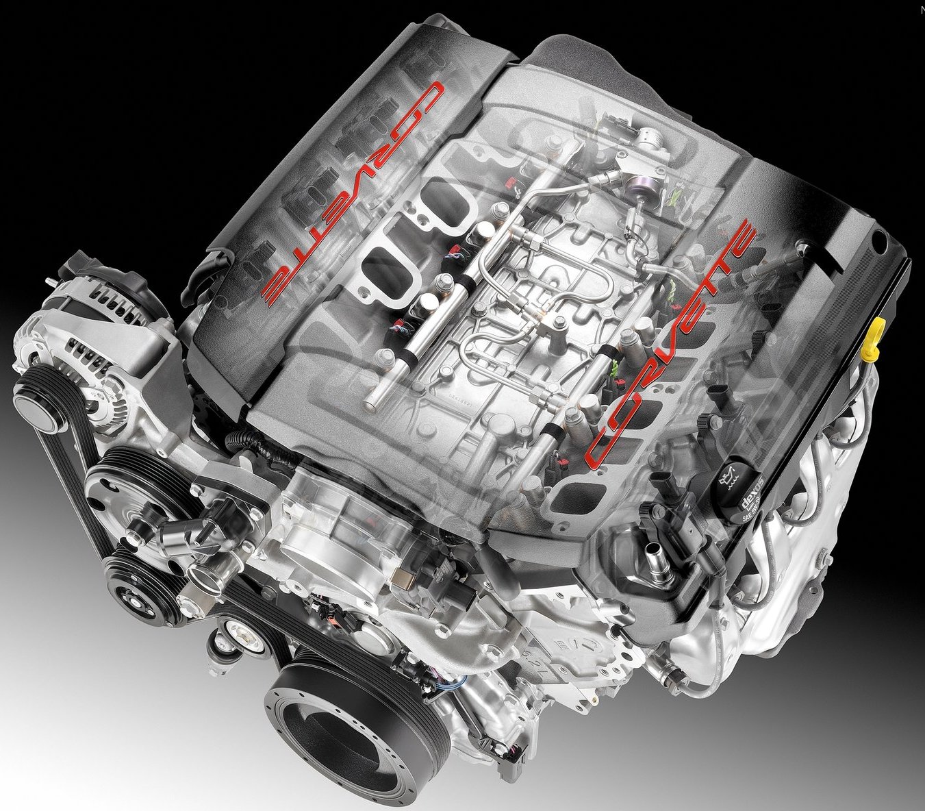 2014 Chevrolet Corvette Stingray Engine View