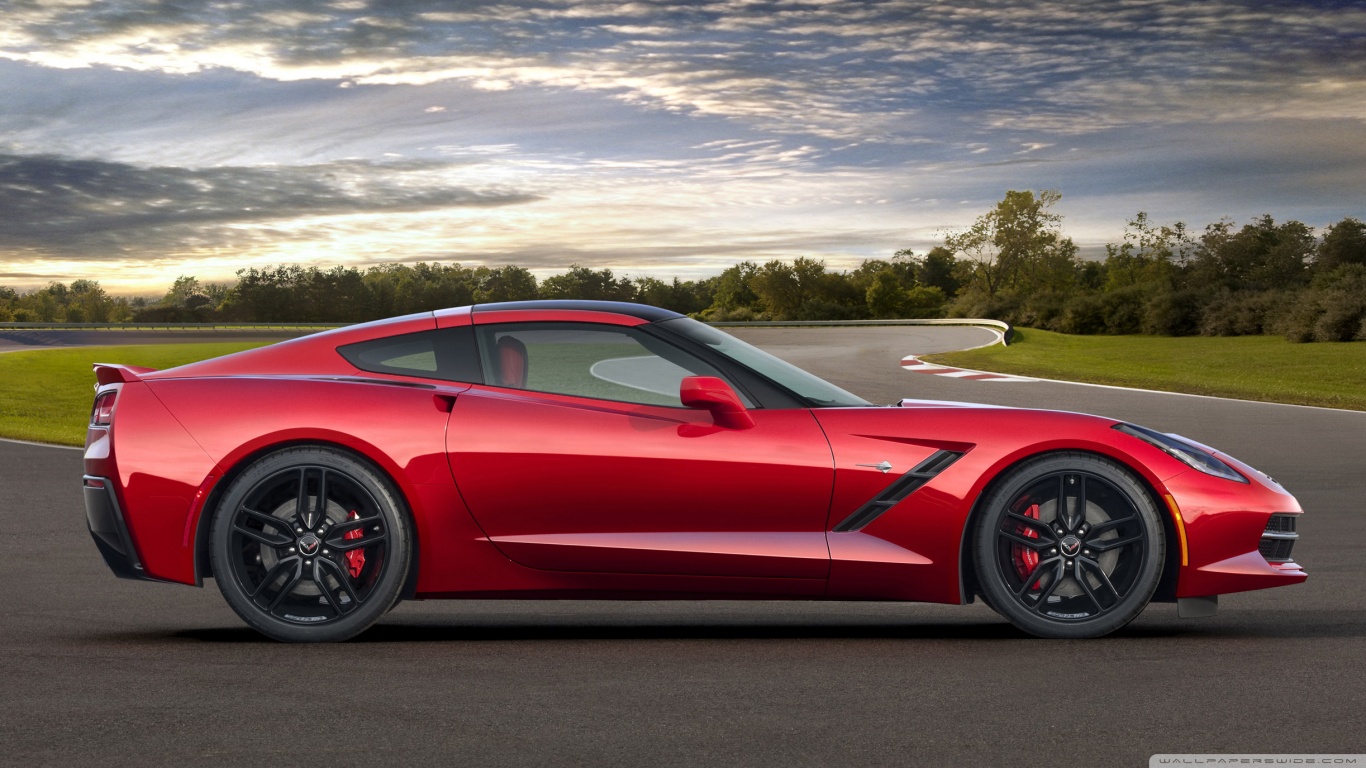 2014 Chevrolet Corvette Stingray Rear Side