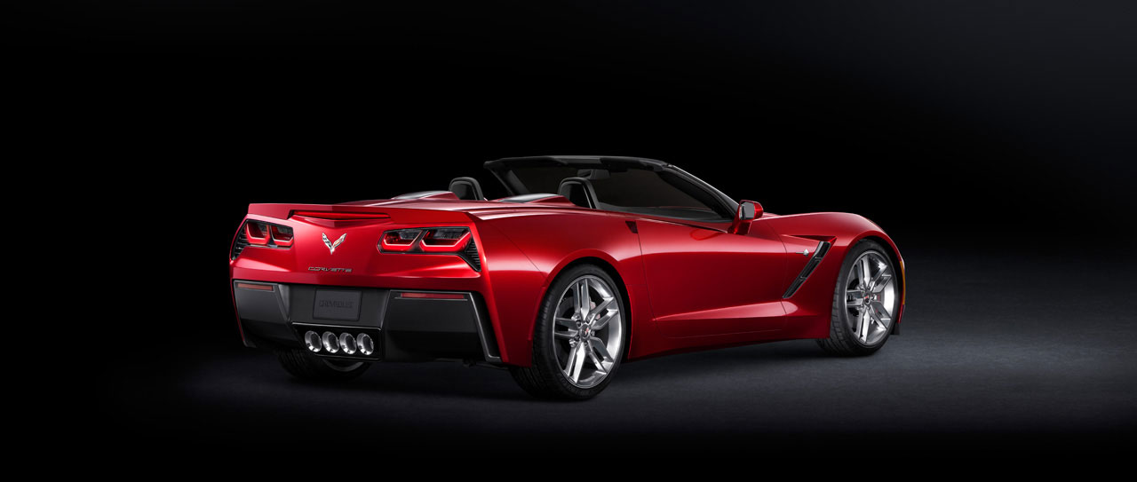 2014 Chevrolet Corvette Stingray Rear View