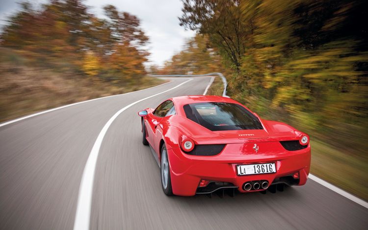 2014 Ferrari 458 Scuderia Rear